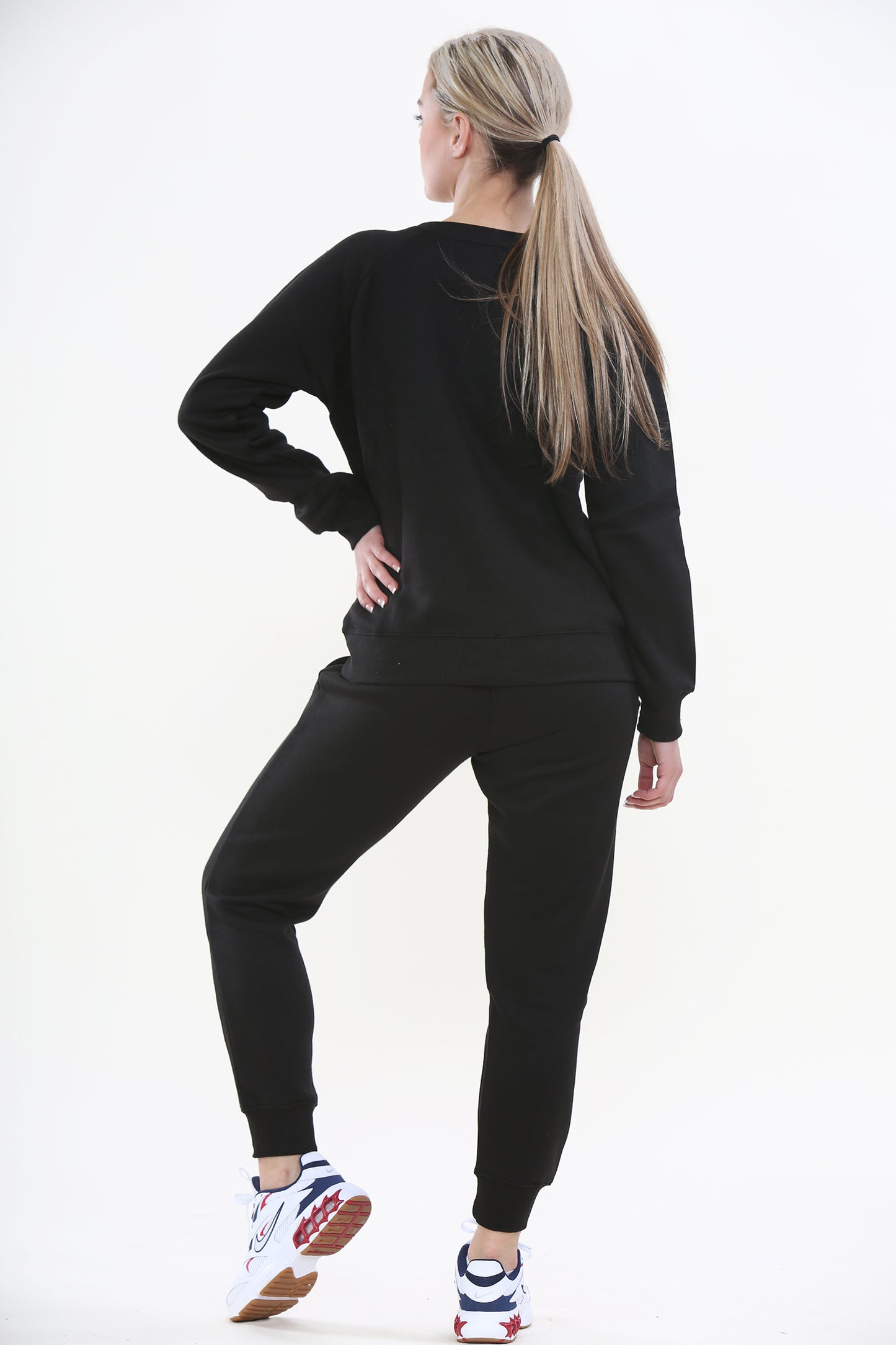 Style Moda Ladies Plain Sweatshirt Tracksuit