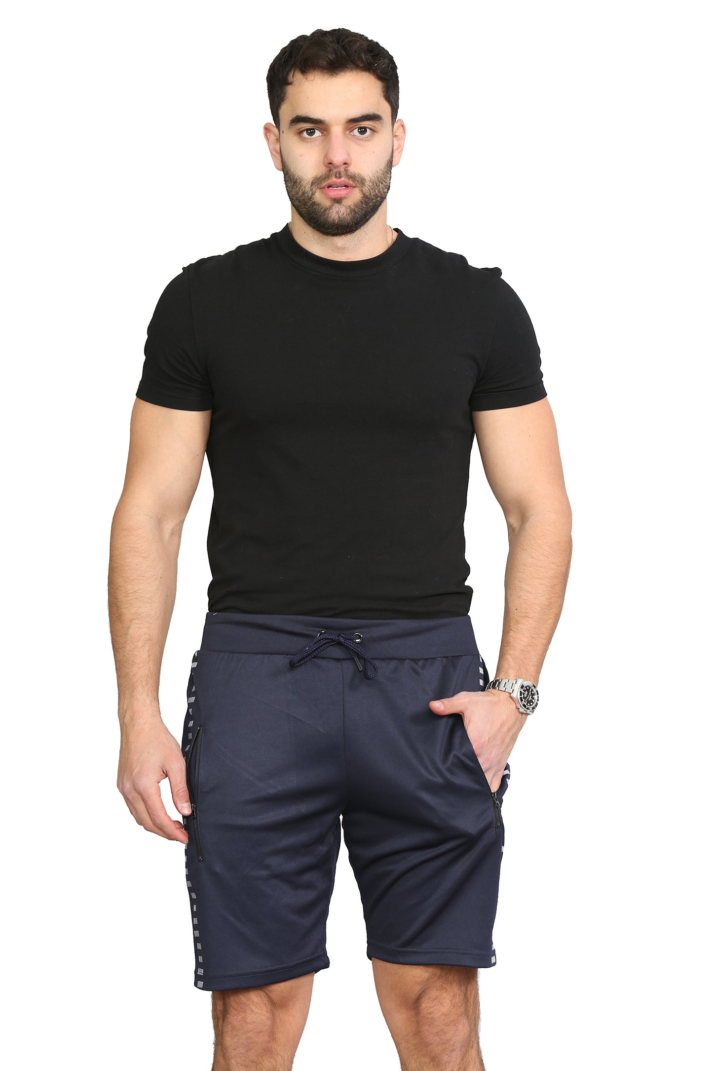 Style Moda Mens Elasticated Waist Gym Shorts